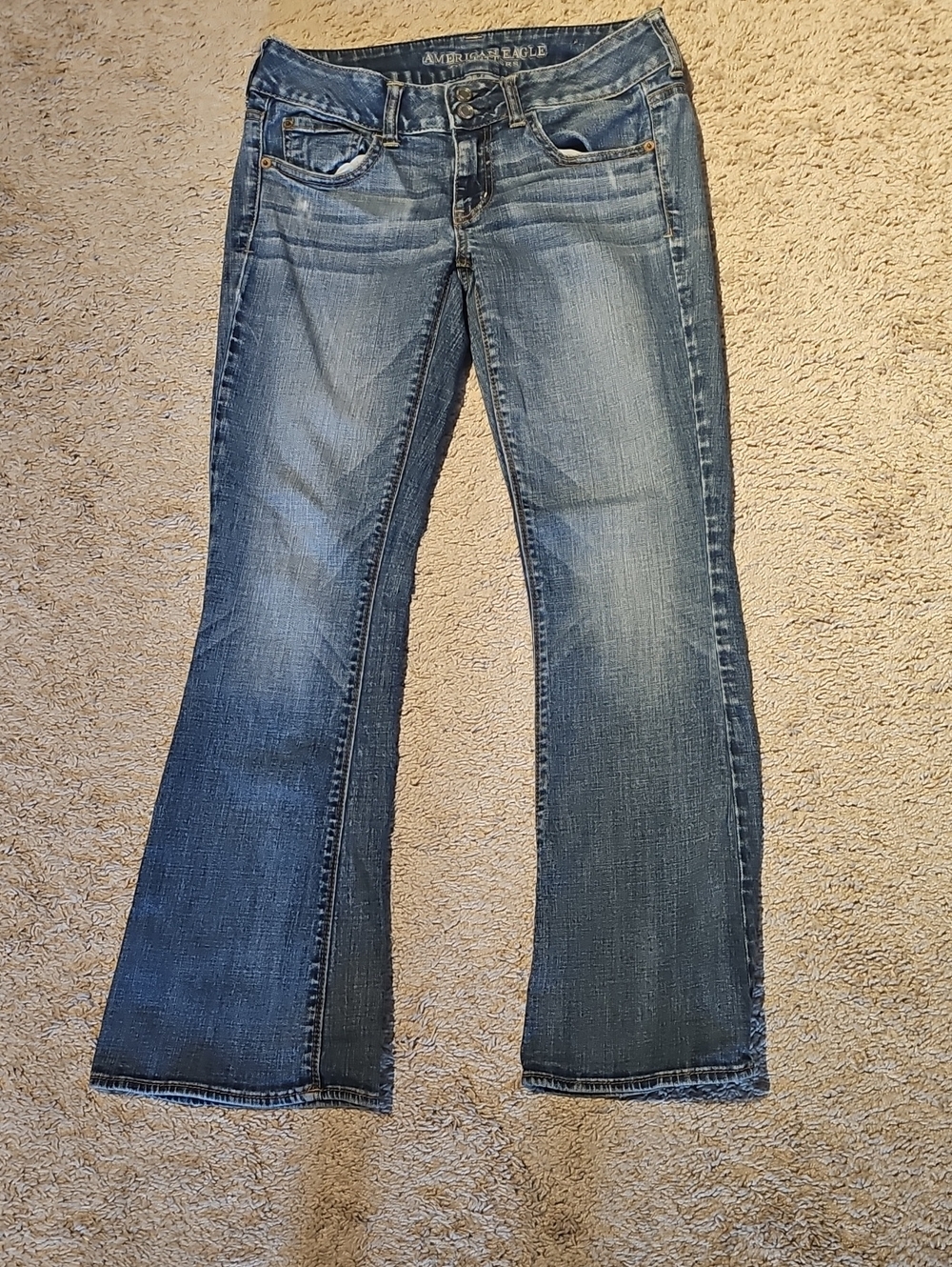 Wrangler Women's Medium Blue Flare Jeans